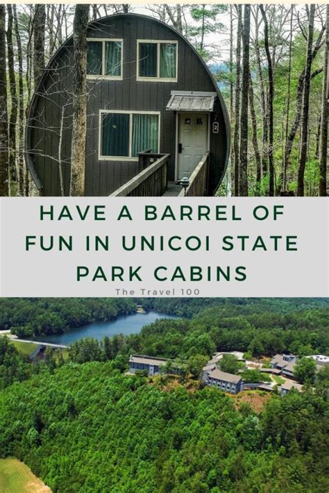 Unicoi State Park Cabins: Barrels of Fun at State Parks - The Travel 100