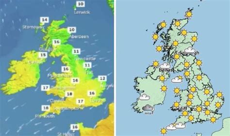 UK weather forecast: Nation basks in 19C sunshine - but warning of FREEZING nights to come ...