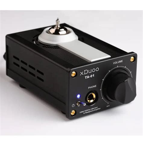 XDUOO TA 01 24Bit 192Khz USB DAC Headphone AMP (High Performance USB DAC + Tube AMP + Class A ...