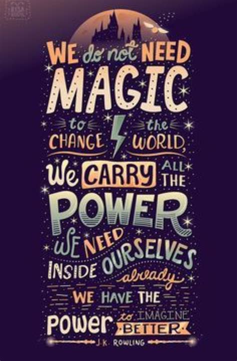 Magic! 😊 | Harry potter quotes inspirational, Harry potter quotes ...