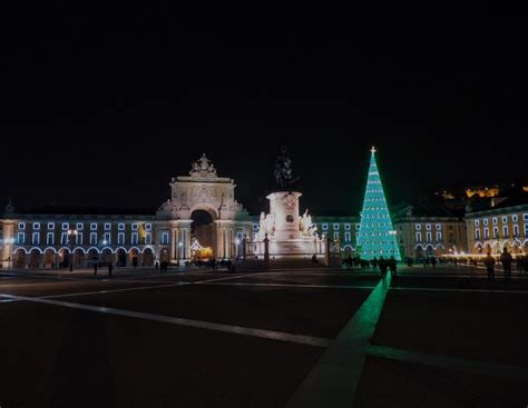 Christmas Lights Of Lisbon