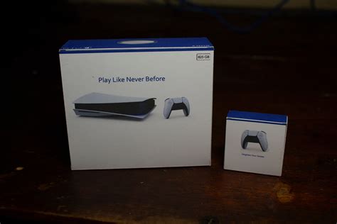 Mini Playstation 5 & Dual Sense Boxes Template Works on - Etsy