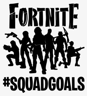 Fortnite Squad Goals Svg, HD Png Download - kindpng