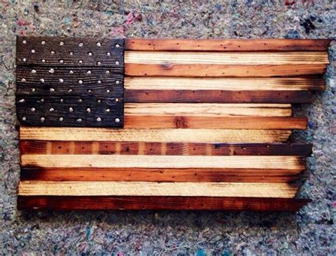 Rustic Wood American Flag - Etsy