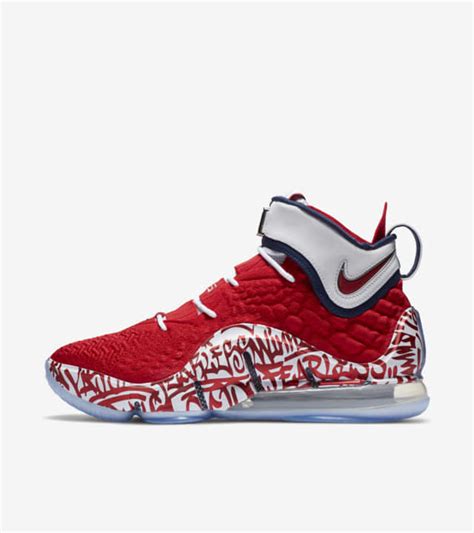 LeBron 17 'Graffiti Fire Red' Release Date. Nike SNKRS PH