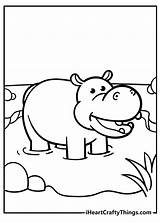 15 Hippo Coloring Pages 100% Free Printables sketch template