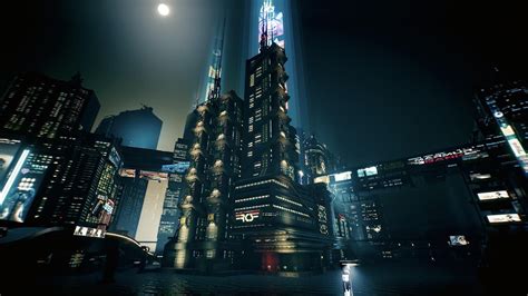 Cyberpunk 2077 Skyscraper [1920x1080]. Full credits to u/ andyvn06 | Active wallpaper, Desktop ...