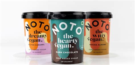 Packaging Design and Naming Convention for Noto Vegan Ice Cream - World ...