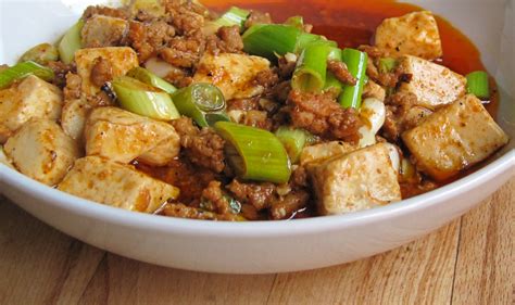 Ma Po Tofu - Chinese Spicy Pork and Tofu Dish - A Glug of Oil