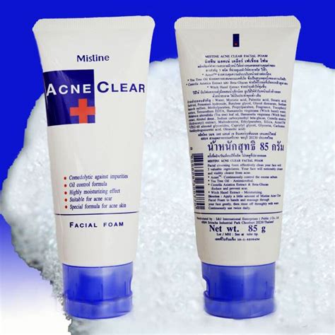 Mistine ACNE CLEAR FACIAL FOAM - arfaana.com