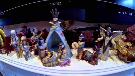 Indian (Native American) Nativity Set - YouTube