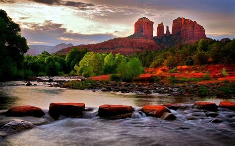 Sedona Wallpapers, Cathedral Rock Creek Sedona, #20003