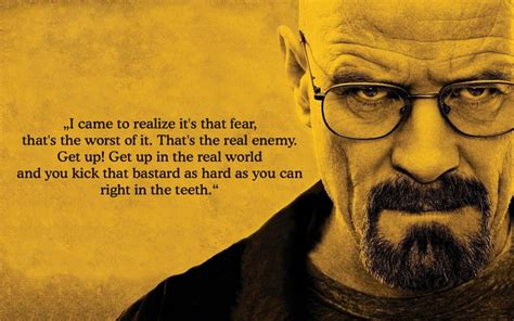 "I came to realize it's that fear. that's the worst of it..."-Heisenberg [1270x794] | Breaking ...