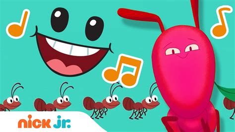 Face’s Music Party Sing Along #1 | Ants Go Marching 🐜 | Nick Jr. - YouTube