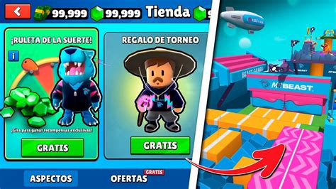 🤑MR BEAST LLEGA a STUMBLE GUYS con "NUEVAS SKINS" PARA TODO EL MUNDO y ...