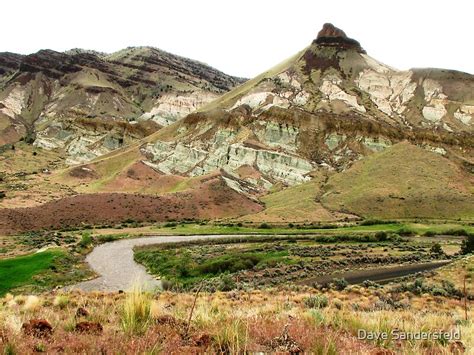 "Sheep Rock Mountain in Central Oregon" by Dave Sandersfeld | Redbubble