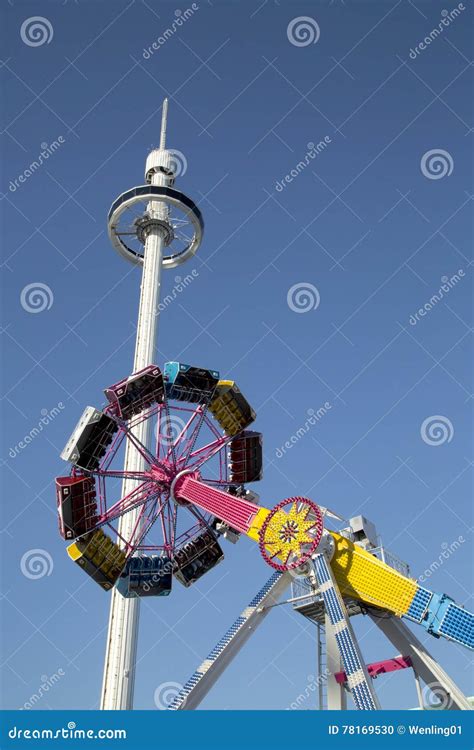 Nice Thrill Rides at State Fair of Texas Dallas Editorial Image - Image ...