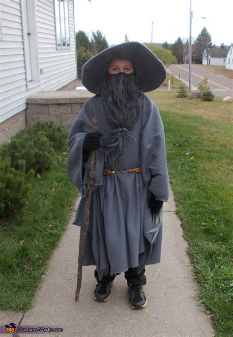 Homemade Wizard Costume for Boys