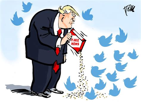 Cartoon: Trump fake news