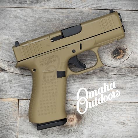 Glock 43X MOS Full FDE - Omaha Outdoors