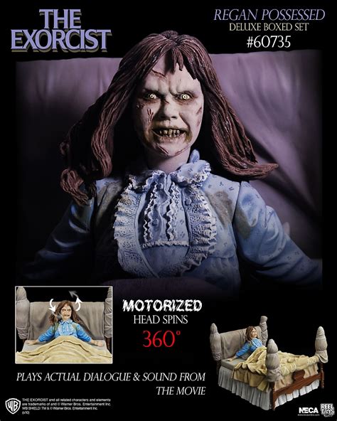 NECA:Deluxe Electronic EXORCIST Regan Possessed Figure — GeekTyrant