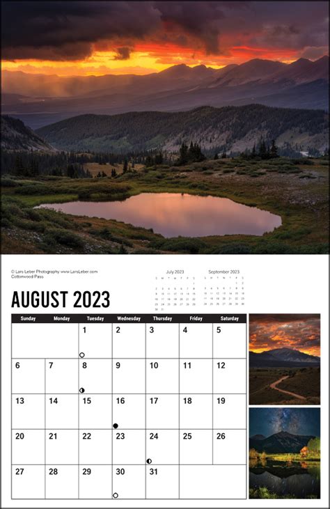 2023 Colorado Calendar | Lars Leber Photography