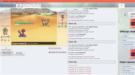 Pokemon SHOWDOWN! - Online Single Battles: 1 (Random Pokemon) (Live ...