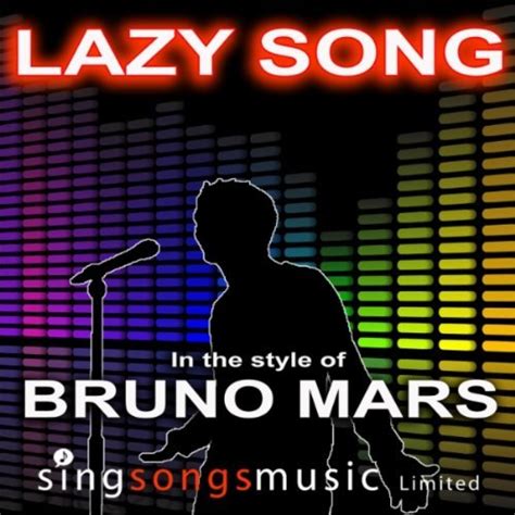 The Lazy Song Lyrics online ~ My Music