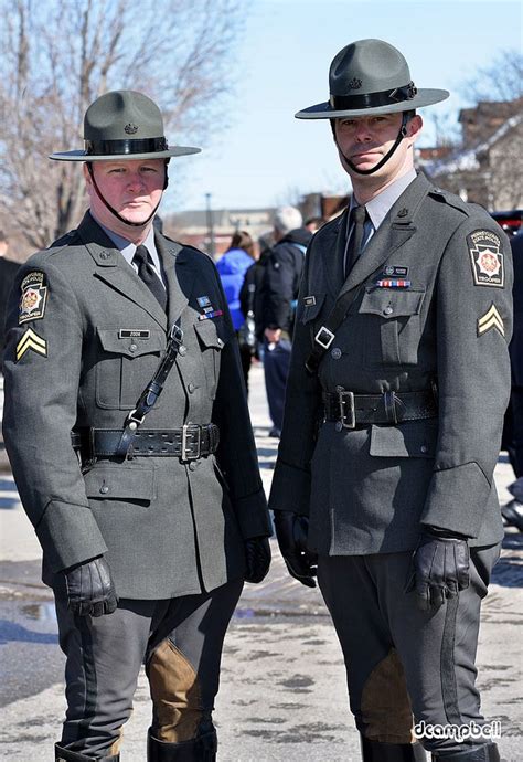 Honoring Constable Steve Dery at Funeral