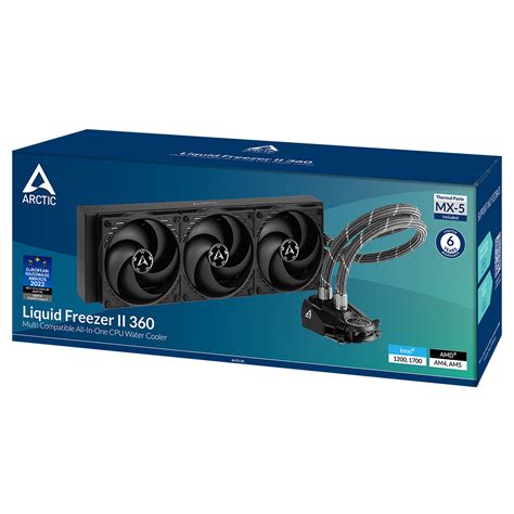 Liquid Freezer II 360 | Multi-Compatible AiO CPU Water Cooler | ARCTIC