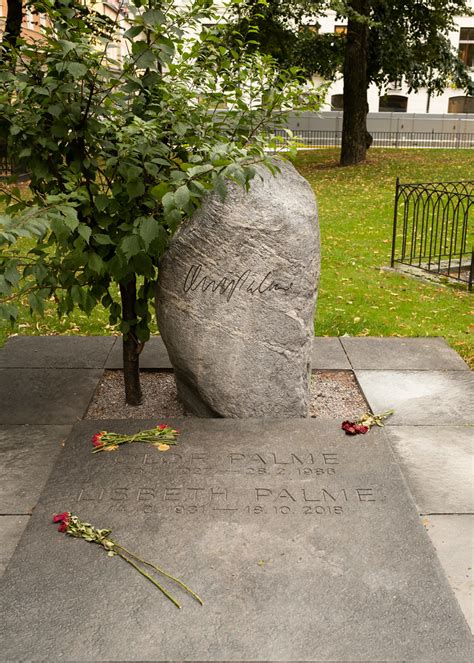 Olof Palme's grave, Stockholm, Seden | Olof Palme, 30 Januar… | Flickr