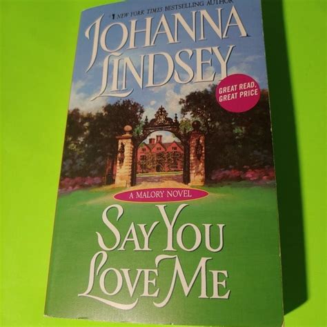 Say You Love Me by Johanna Linsay, Paperback | Pangobooks