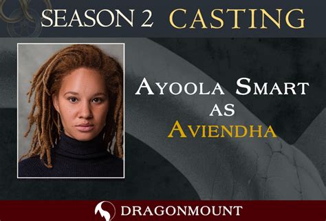 Ayoola Smart Cast as Aviendha - TV Show - Dragonmount