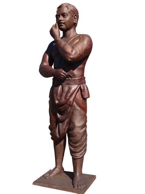 Bronze Chandrashekhar Azad Statue, For Exterior Decor, Outdoor at Rs 750000 in Bhopal