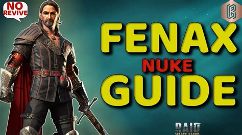 BEST NUKE Fenax Build | Full Guide and Masteries | Raid: Shadow Legends ...