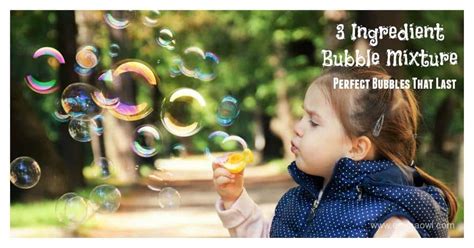 Best Kids Bubble Mixture Recipe - Emma Owl