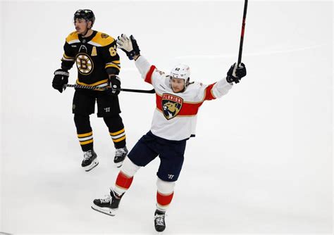 Panthers beat Bruins in Game 2 to even series: Uncharacteristic third ...