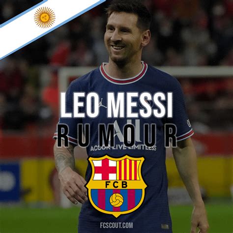 Leo Messi: Possible Return To FC Barcelona - FCScout.com