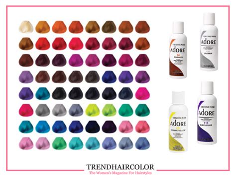 Adore Hair Color Chart » Hair Color Chart | Trend hair color 2017 ...