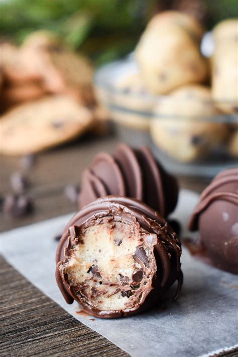 Cookie Dough Truffles • Dance Around the Kitchen