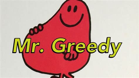 Mr. Greedy by Roger Hargreaves - YouTube