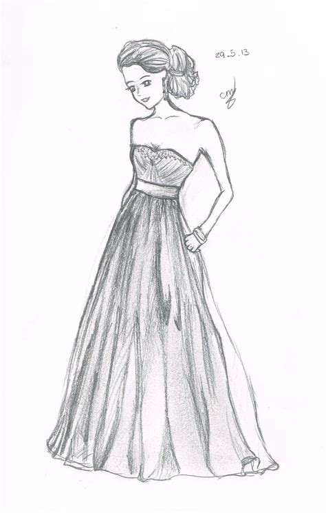 How To Draw Prom Dresses - Boutique Prom Dresses