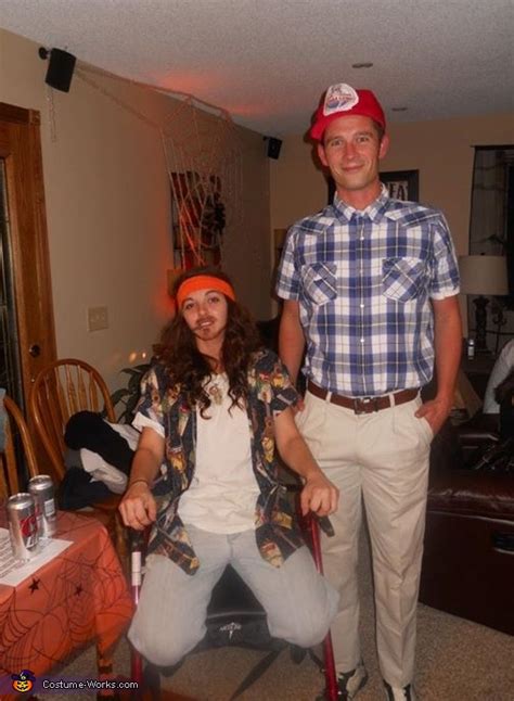 Forrest Gump and Lieutenant Dan Couple Costume | Creative DIY Costumes