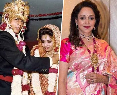 How Hema Malini Was Responsible For Ruining Shahrukh Khan And Gauri Khan Wedding Night | how ...