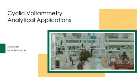 Cyclic Voltammetry Applications PowerPoint Presentation and Slides PPT Template | SlideTeam