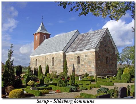 Serup kirke - Silkeborg kommune | Kirke, Danmark