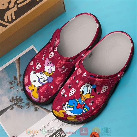 BEST Donald Duck and Daisy Duck Love Crocs crocband Shoes - Express your unique style with ...