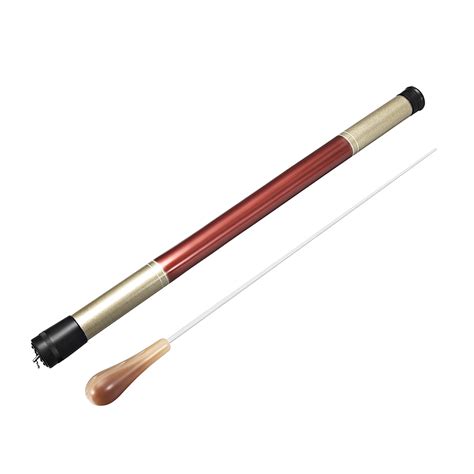 Music Conductor Baton 15inch Length Resin Handle Music Conducting Baton with Baton Case ...