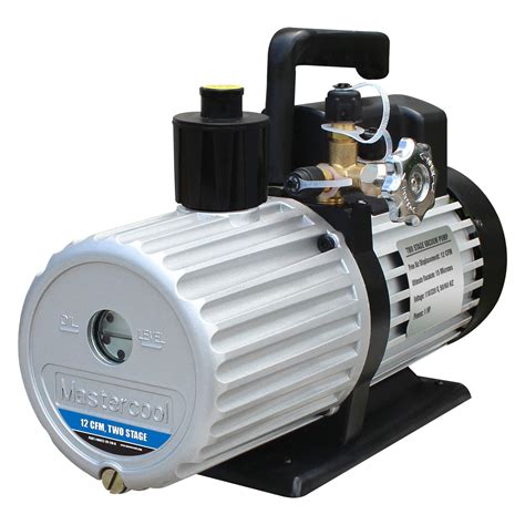 Mastercool® 90612-2V-110-B - 12 CFM Dual Stage Vacuum Pump - TOOLSiD.com