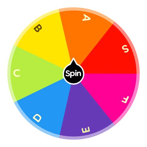 Tier list | Spin The Wheel App